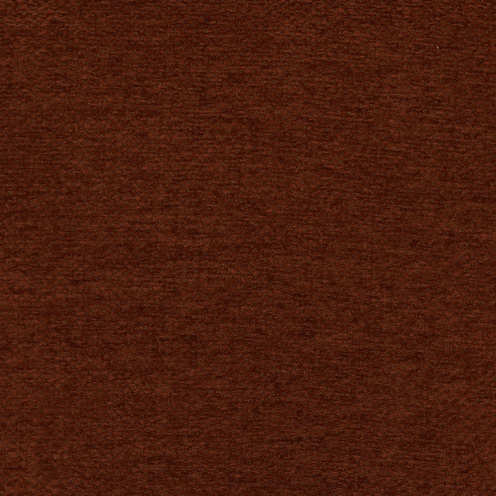 Percy Eetkamerstoel met Armleuningen, Terracotta Stof, Walnoot