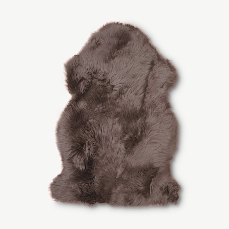 LoLa Real Lambskin Rug, 50x85cm front view