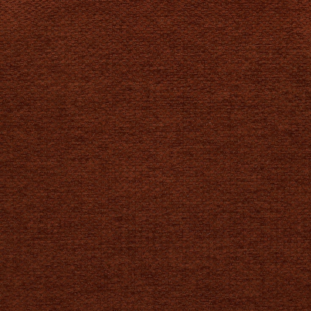 Bjorn Esszimmerstuhl mit Armlehnen, Terracotta Stoff, Walnuss
