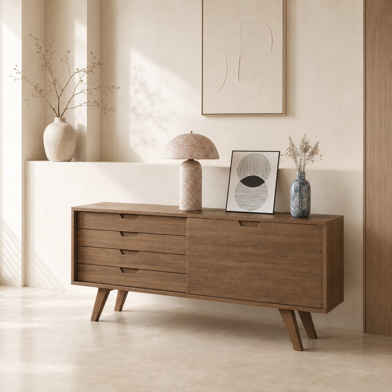 Copenhagen Sideboard, Smoked Oak view 6