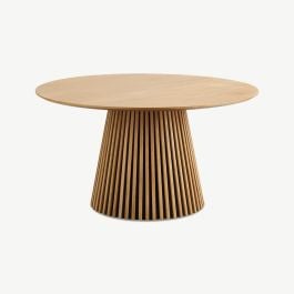 Tokio Table Tokio Round Dining Table, Wood | Furnicher