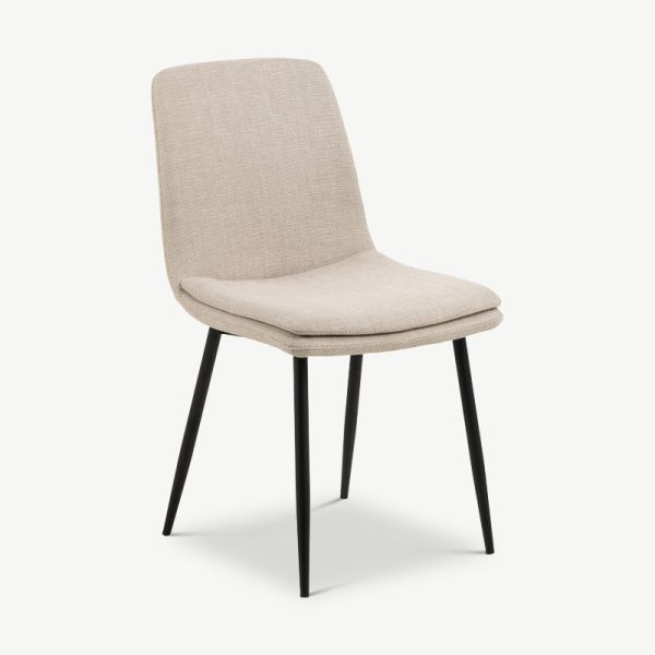 Kyta Dining Chair, Beige Fabric