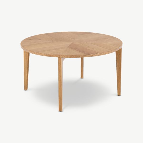 Ayla Wooden Coffee Table, Natural Oak