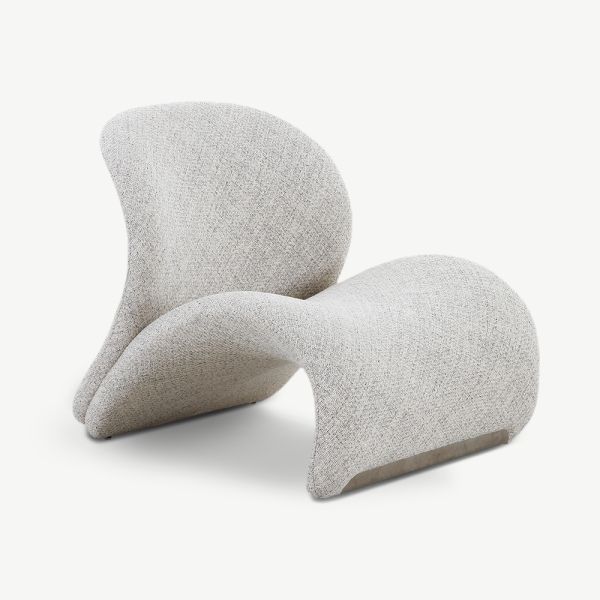 Rabat Lounge Chair, Sand Fabric