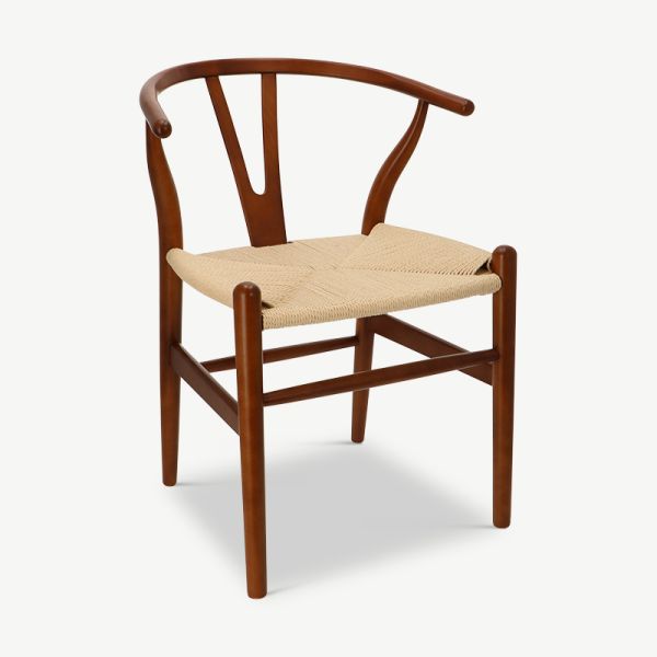 Bone chair Esszimmerstuhl, Cognac Holz