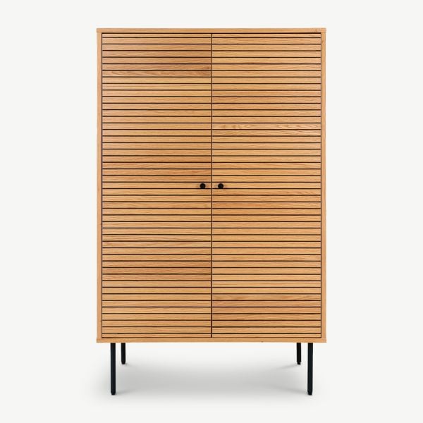 Nara hoge dressoir van natuurlijk hout