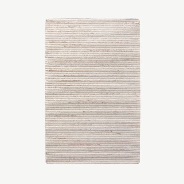 Clara Wool Rug, Ivory, 230x160 cm
