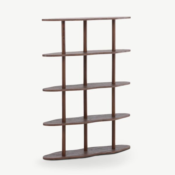 Cloud Shelves Wildleder , Mokka MDF , 30 x 140 x 105