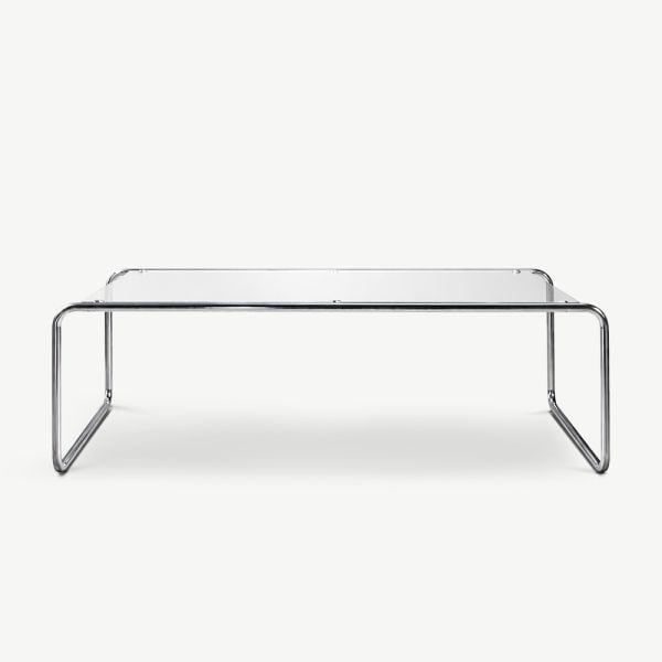 Sato Sofa Table , Clear Glass , 120 x 60 x 37.5