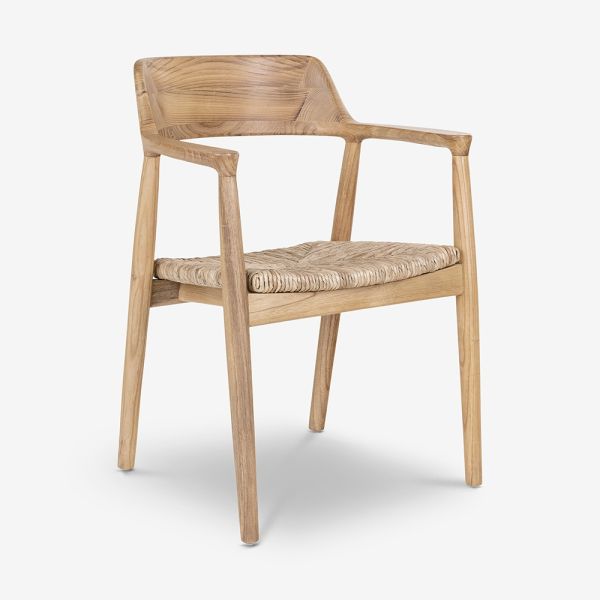 Mebla Wooden Dining Chair, Natural