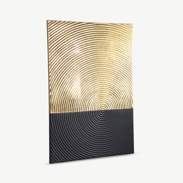 Lenpa Wall Panel, Gold Metal