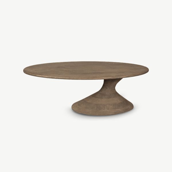 Omen Design salontafel, grijs hout, 150 cm