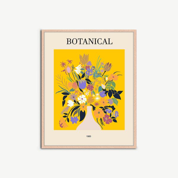Botanical Wall Art, Framed