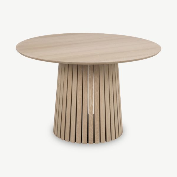 Kwarto Dining Table, Natural Wood (Ø120 cm)