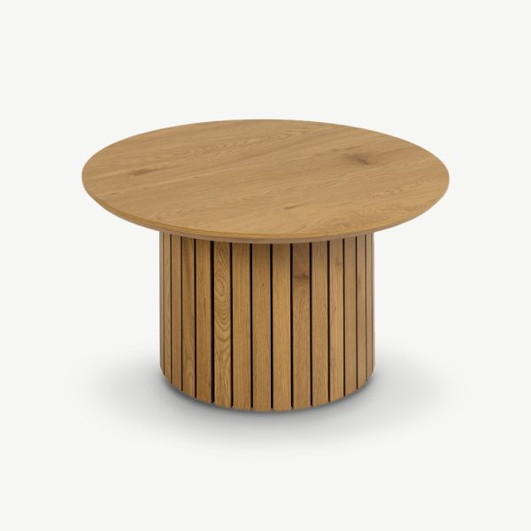 Ozias Wooden Coffee Table, Natural Oak