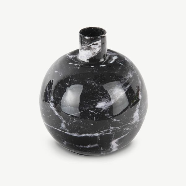 Ysoria Candle Holder, Marble Look