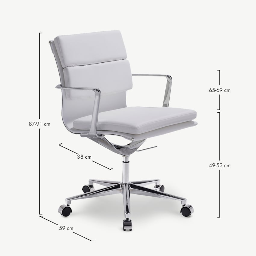Armlehnstuhl Lederstuhl Ledersessel Ricco Grau | Lederstühle Esszimmer