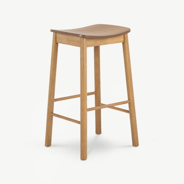 Aston barkruk, naturel hout