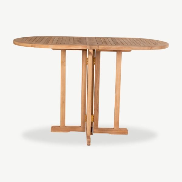 Table de jardin Katka en teck naturel