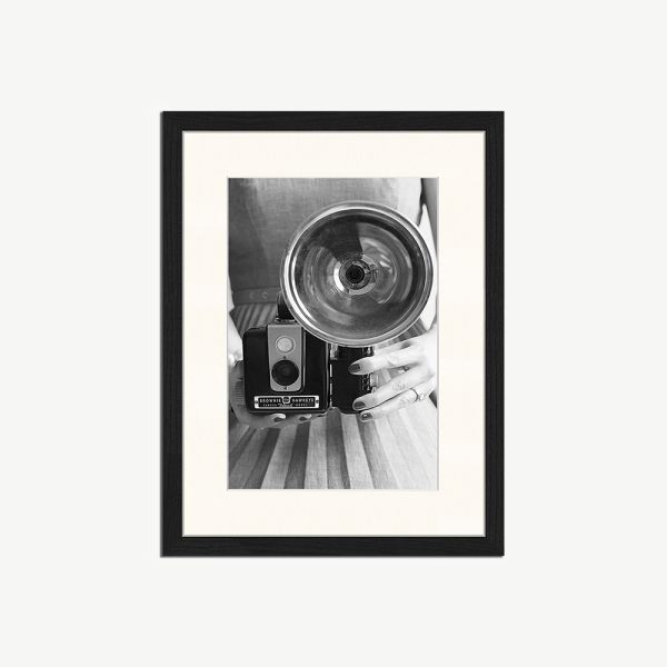 Affiche murale Vintage Photocamera, cadre passe-partout
