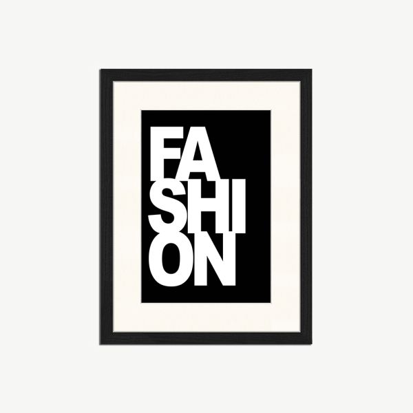 Wanddeko Mode, Passepartout-Rahmen