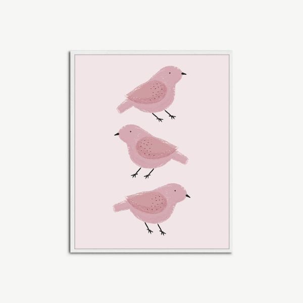 Wanddeko Pio Pio Pio, Gerahmt